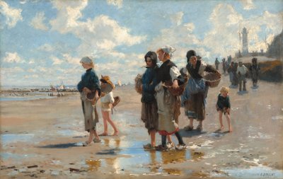 Op Weg om te Vissen door John Singer Sargent